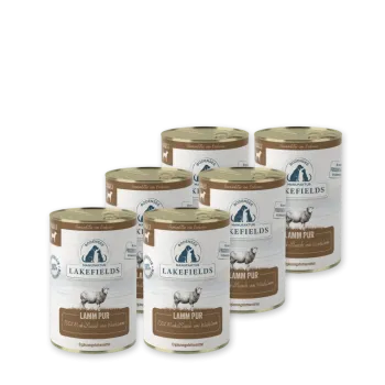 Reinfleisch - 100% Muskelfleisch vom Weidelamm 6x400g