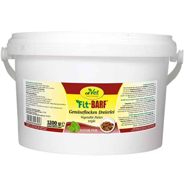 Fit-BARF Gemüseflocken Dreierlei