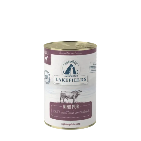 Reinfleisch - 100 % Muskelfleisch vom Weiderind 6x400g